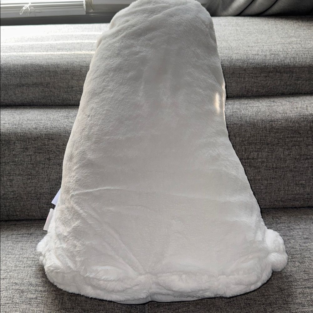 🔥Isaac Mizrahi White Ghost Plush with Orange Pumpkin New - Picture 4 of 4